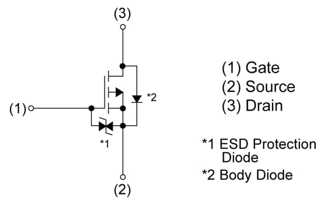 ROHM Semiconductor RRR0x0P03HZG小信号车用MOSFET